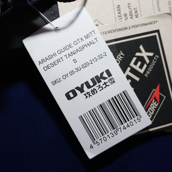 Oyuki Arashi Guide GTX Mitt Desert Tan - Unisex - Picture 7 of 9